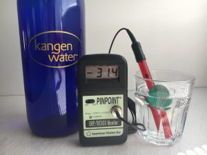 ORP waarde Kangen water